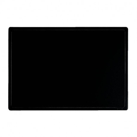 SOUS MAIN PVC NOIR, FORMAT 35X45 CM