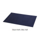 SOUS MAIN SIMILU CUIR L600X400XRABAT SUR LA GAUCHE BLEU NUIT 19448 