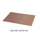 SOUS MAIN SIMILU CUIR L600X400XRABAT SUR LA GAUCHE BOIS DE ROSE  194481C