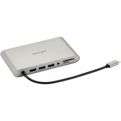 STATION D'ACCUEIL 9 EN 1 2XUSBA/1HDMI/1 USBC/1 CARTE SD/MICRO SD/1 JACK/1VGA/1DP1,2/1 ETHERNET TRANSFERT ALIMENTTION 85W UH1440P