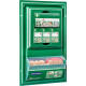 STATION DE PREMIERS SECOURS L25H40P5 CM  PANSEMENT+STOIP SANG+  (1XREF 835169+1 X REF 321869 1X907194 1X837249)  CEDERROTH