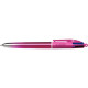 STYLO 4 COULEURS SMOOTH ROSE
