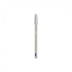 STYLO BILLE BIC CRISTAL RE'NEW + 2 RECHARGES BLEUE