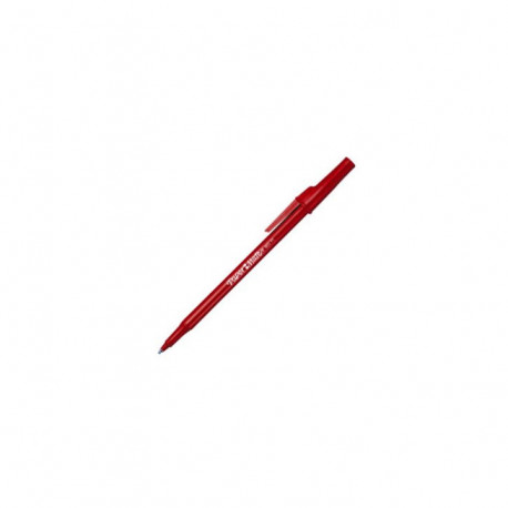 STYLO BILLE PMOP ROUGE Cap Medium 1,0 mm PAPERMAT