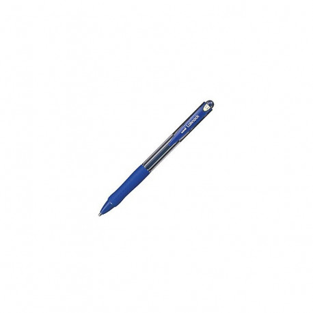STYLO BILLE RÉTRACTABLE UNI LAKNOCK 1,4 MM BLEU UNIBALL SN100/14 B