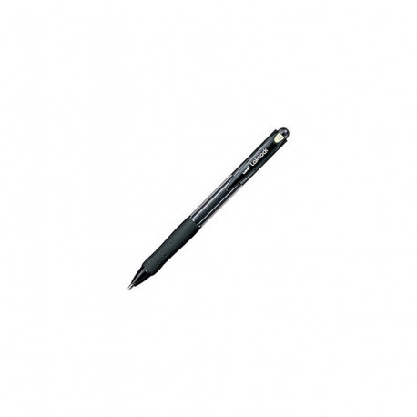 STYLO BILLE RÉTRACTABLE UNI LAKNOCK 1,4 MM NOIR UNIBALL SN100/14 N