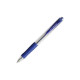 STYLO BILLE RÉTRACTABLE UNI LAKNOCK 1MM BLEU UNIBALL SN100/10 B