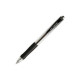 STYLO BILLE RETRACTABLE UNI LAKNOCK 1MM NOIR UNIBALL SN100/10 N