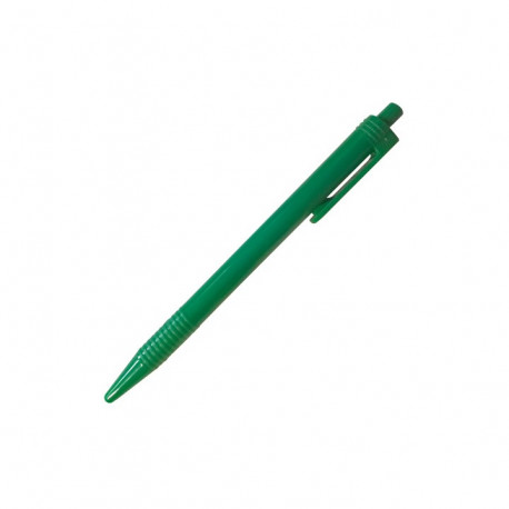 STYLO BILLE RETRACTABLE VERT INTROPA