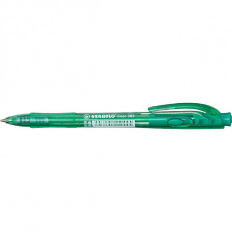 STYLO BILLE STABILO LINER VERT