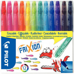 STYLO EFFACABLE FEUTRES FRIXION POCH12  COLORS ASSORTIS