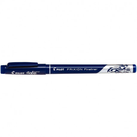 STYLO EFFACABLE FRIXION FINELINER BLEU - FEUTRE D'ÉCRITURE  POINTE MOYENNE 4902505560507