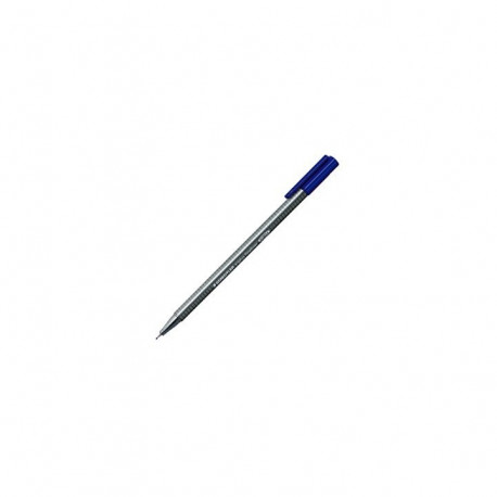 STYLO FEUTRE FIN FINELINER TRIPLUS BLEU STAEDTLE 334-3