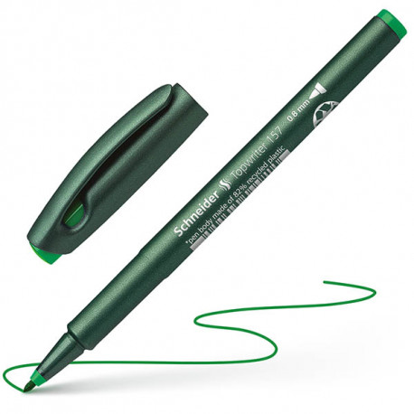 STYLO FEUTRE TOPWRITER 157 VERT SCHNEIDE 115704