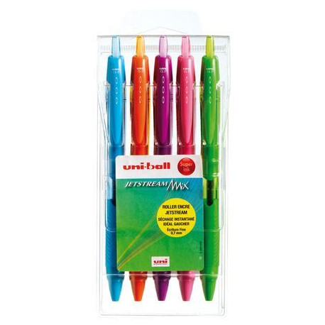 STYLO JETSTREAM RECTRATABLE POCHETTE 5 - COULEUR SXN150C/5ASSF26
