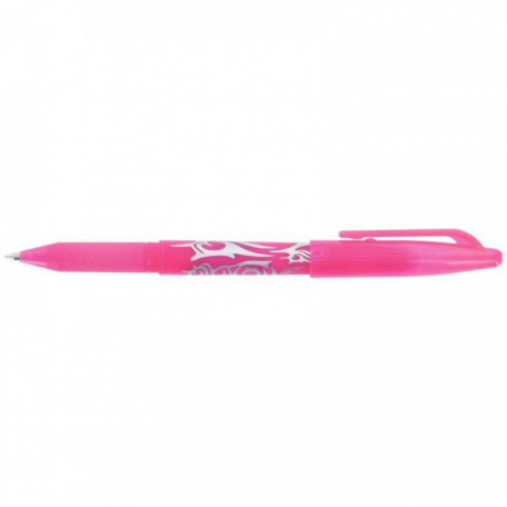 STYLO PILOT FRIXION ROSE BALL 0,7MM  EFFACABLE AVEC LE BOUT DU STYLO