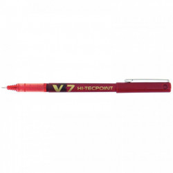 STYLO ROLLER POINTE AIGUILLE ROUGE HI-TECPOINT BX-V7 PILOT 4902505085772