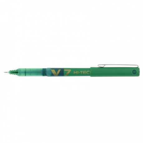 STYLO ROLLER POINTE AIGUILLE VERT HI-TECPOINT BX-V7 PILOT 4902505085789