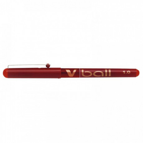 STYLO ROLLER VB10 ROUGE PILOT VBALL 1MM   4902505487293