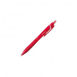 STYLO ROUGE JETSTREAM RETRACTABLE  SECHAGE INSTANTANE IDEAL GAUCHER UNIBALL