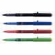 STYLOS ROLLERS VBALL 0,7 MM POCHETTE DE 4 COULEURS ASSORTIES PILOT