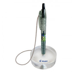 STYLO SUR SOCLE COMPTOIR B2P ECOBALL NOIR