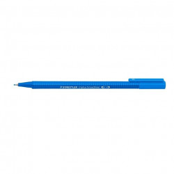 STYLO TRIPLUS® BROADLINER 338 - FEUTRE POINTE MOYENNE 0,8 MM BLEU 338-3