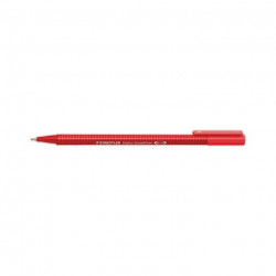 STYLO TRIPLUS® BROADLINER 338 - FEUTRE POINTE MOYENNE 0,8 MM ROUGE 338-2