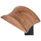 SUPPORT  CASQUE  ALU ET BOIS ALBA RECYCLABLE ALBA H21,5 H26 P11 CM