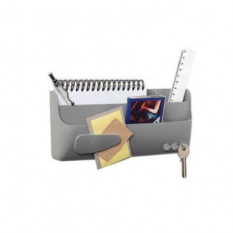 SUPPORT GRIS  MULTI-USAGES MAGNÉTIQUE