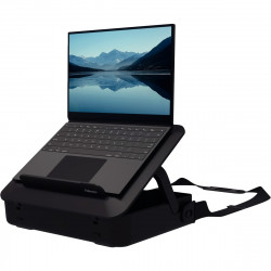 SUPPORT ORDINATEUR ET MALLETTE RANGEMENT ERGONOMIQUE BREYTA NOIR