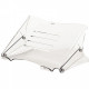 SUPPORT ORDINATEUR PC  PORTABLE CLARITY H134A204 MM P/15" 6KG ACRYLIQUE TRANSPARENT  H13,4xL27xlg35cm.FELLOWES 