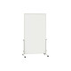 TABLEAU BLANC MOBILE 2 FACES EASY2MOVE 100X180CM