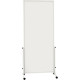 TABLEAU BLANC MOBILE 2 FACES EASY2MOVE 75X180CM