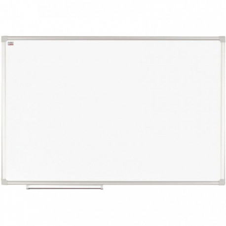 TABLEAU BLANC TÔLE LAQUÉE 150X100CM MAGNETIQUE +AUGET PORTE MARQUEURS