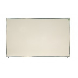 TABLEAU EMAIL BLANC P/PROJECTION ECOLE 120X240(EFFACAGE A L'AIDE D'UN CHIFFON HUMIDE) NF CLASSIC