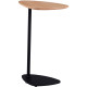 TABLE BASSE SPOT PLATEAU CHÊNE/PIÈTEMENT NOIR BOUT DE CANAPE OLAT.CHENE MASSIF DE 18MM PIET.METAL PEINT EN NOIR GAR 2 ANS