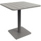 TABLE BISTROT VERANO GRIS ASS.95KG Mobilier extérieur entièrement 100% aluminium, durable et élégant, léger et résistant. Longév