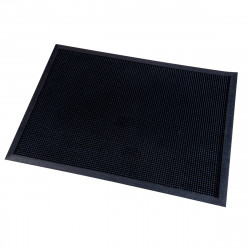 TAPIS de sols 80x100 CM exterieur A PICOT  NOIR PASSAGE IMPORTANT 