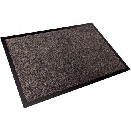 TAPIS de sols 90X150 CM INTERIEUR MULTIFIBRES ANTHRACITE APSORTION 2L/M2 PASSAGE INTENSE 
