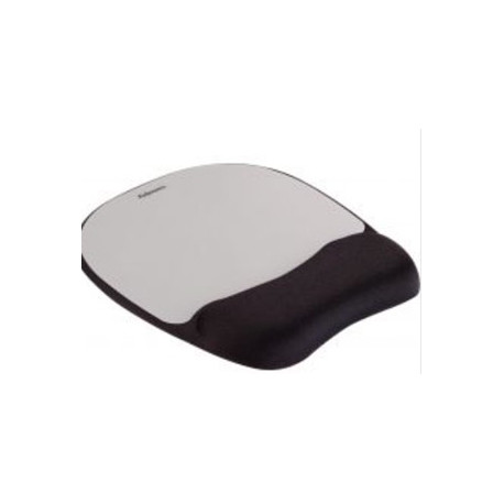 TAPIS DE SOURIS REPOSE POIGNET ERGO MOUSS NOIR/SILVER