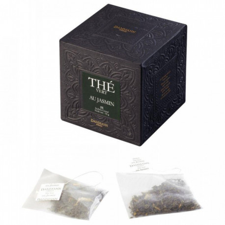 THÉ VERT AU JASMIN DAMMANN BTE 25 SACHETS 