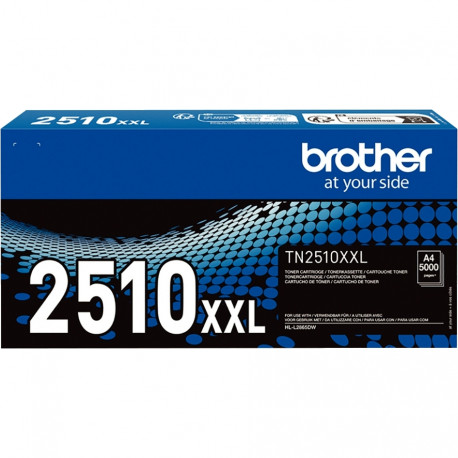 TN2510XXL TONER LASER NOIR TRÈS HAUTE CAPACITÉ BROTHER