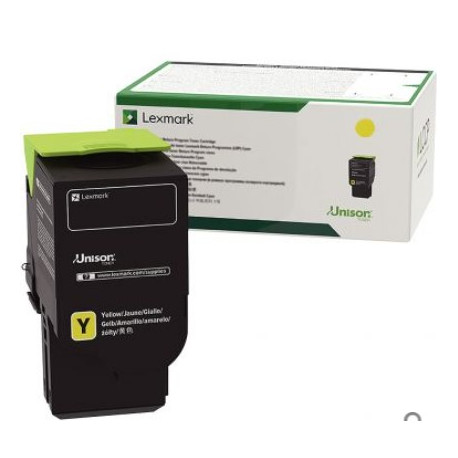TONER À LA MARQUE LEXMARK 78C2XY0 JAUNE TRÈS HAUTE CAPACITÉ