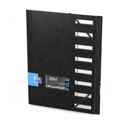 TRIEUR 'ORGANISER FILE' OXFORD ETUDIANT 24,5X31,5 8P  BLEU 400102182
