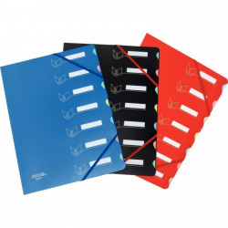 TRIEUR POLYPRO ELASTIC 7 COMPARTIMENT BLEU