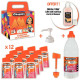 VALISE DE COLLE 12 FLACONS + 1 RECHARGE + 1 POMPE