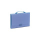 VALISETTE OPAQUE A4 LEGERE ET UTRA RESISTANTE BLEUE TARIFOLD 511451