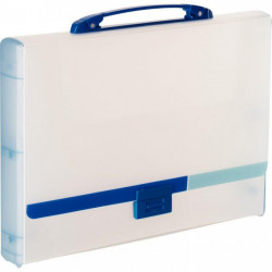 VALISETTE PP DOS 4,5CM BLE TRANS