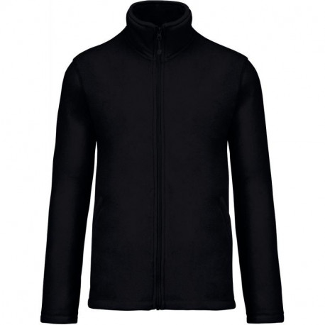 VESTE MICRO POLAIRE NOIR TAILLE 2XL ANTIBOULOCHAGE FERMETURE ZIPPEE  300G/M2 